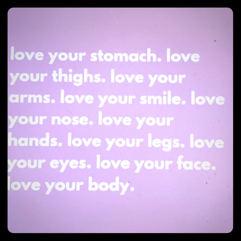 Love yourself